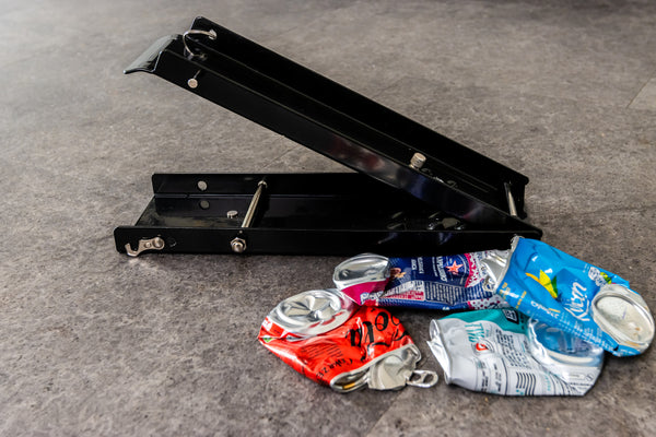 KitchenCraft Floor Standing Foot Operated Can Crusher image 6