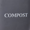 Natural Elements Grey Kitchen Compost Bin with Lid - Bamboo Fibre