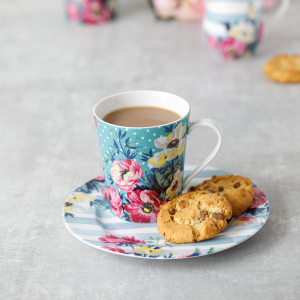 Mikasa Clovelly Porcelain 330ml Seafoam Green Conical Mug image 4