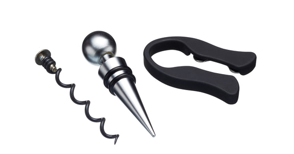BarCraft Deluxe Lever-Arm Corkscrew Gift Set image 3