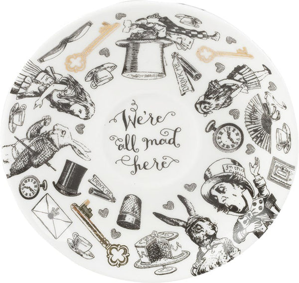 Victoria And Albert Alice In Wonderland Espresso Cup And Saucer image 3