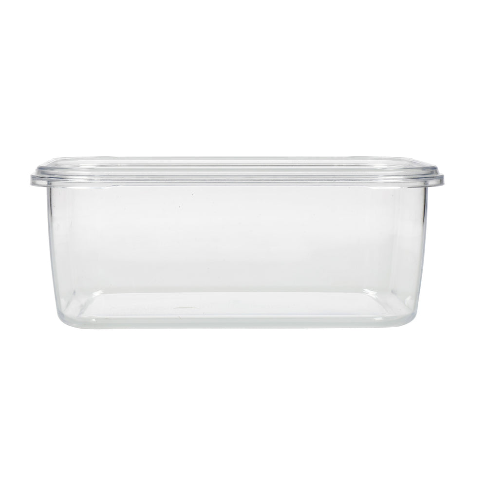 MasterClass Eco-Snap 1.5L Recycled Plastic Food Storage Container - Rectangular