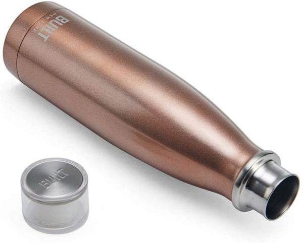Built 500 ml Double Walled Stainless Steel Water Bottle Rose Gold image 3