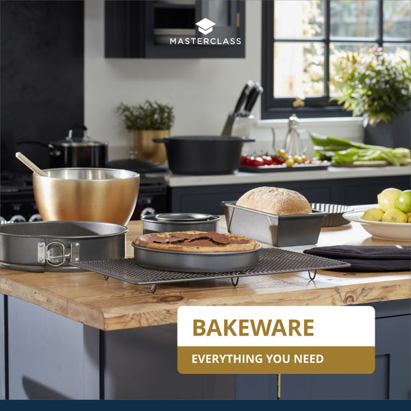 MasterClass Non-Stick Loose Base Springform Cake Pan, 20cm image 13