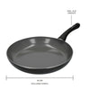 3pc Can-to-Pan Recycled Aluminium & Ceramic Frying Pan Set with 3x Non-Stick Frying Pans Sized 20cm, 28cm and 30cm image 5