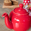 London Pottery Farmhouse 6 Cup Teapot Red