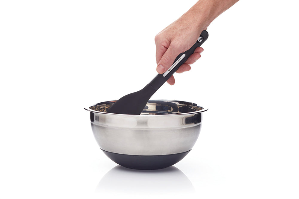 MasterClass Smart Space Stainless Steel 3-Piece Bowl Set with Colander