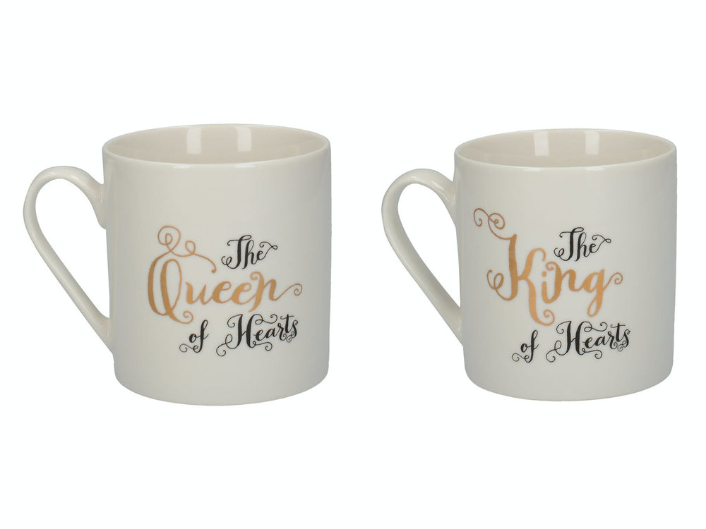 Victoria And Albert Alice In Wonderland Set of 2 His And Hers Can Mugs