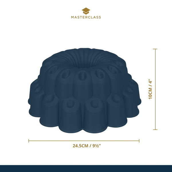 MasterClass Cast Aluminium Decorative Tiered Cake Tin, 24cm image 8