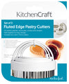 KitchenCraft Set of Three Fluted Pastry Cutters image 3
