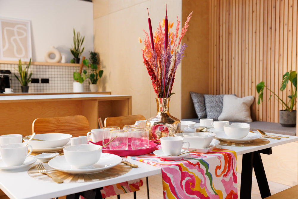 Mikasa Chalk Porcelain Pasta Bowls, Set of 4, 23cm, White