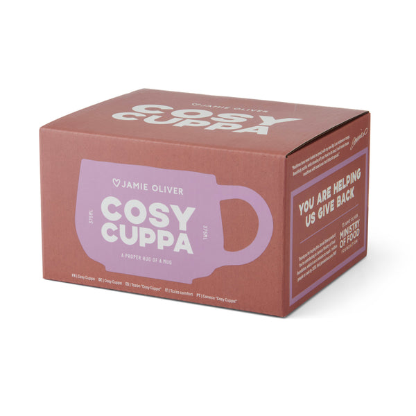 Jamie Oliver Big Love 'Cosy Cuppa' Mug, Pink, Stoneware, 375ml image 3