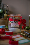 4pc Cake In A Jar Gift Set with Deluxe Glass Jar, Decorating Ribbon, Jar Labels and Labelling Pens image 2