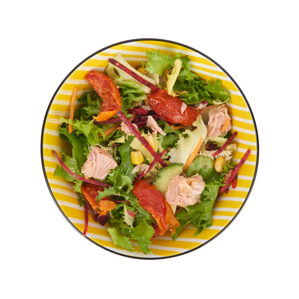 Set of 4 KitchenCraft Moroccan Style Yellow Stripe Ceramic Bowls