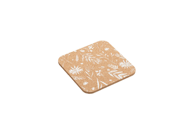 Natural Elements Set of 4 Biodegradable Cork Coasters, 12 x 12cm image 8