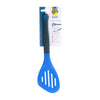 Colourworks Brights Blue Long Handled Silicone-Headed Slotted Food Turner image 4