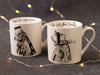 Victoria And Albert Alice In Wonderland Set of 2 His And Hers Can Mugs image 4
