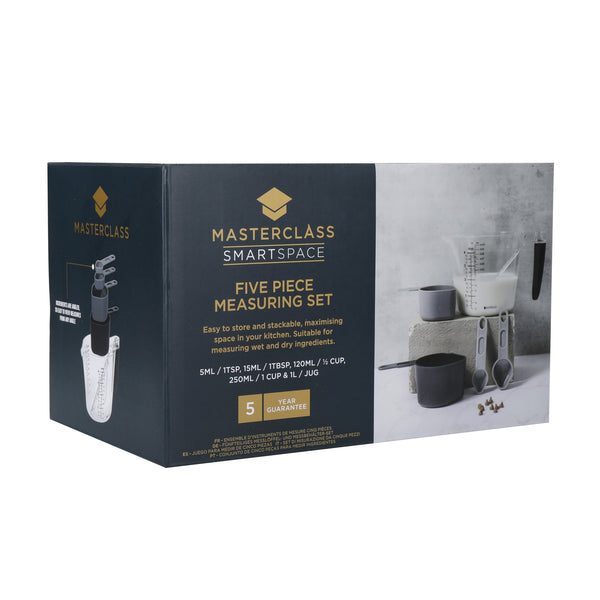 MasterClass Smart Space Measuring Spoon, Cup and Jug Set - 5 Pieces image 4