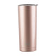 BUILT Double Walled 740ml Water Bottle and 590ml Double Walled Travel Mug Set - Rose Gold