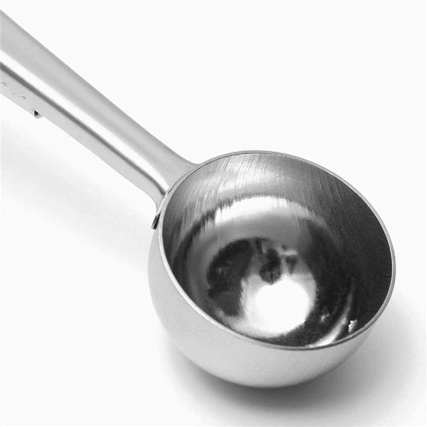 La Cafetière Stainless Steel Coffee Measuring Spoon with Clip image 3