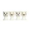 KitchenCraft Cat and Dog Egg Cup Set - Porcelain, 4 Pieces image 12