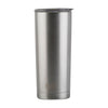 BUILT Set of Labelled Silver Perfect Seal 540ml Silver Hydration Bottle, 490ml Food Flask 9x15.5cm, Perfect Seal 590ml Double Walled Stainless Steel Hydration Travel Mug image 2