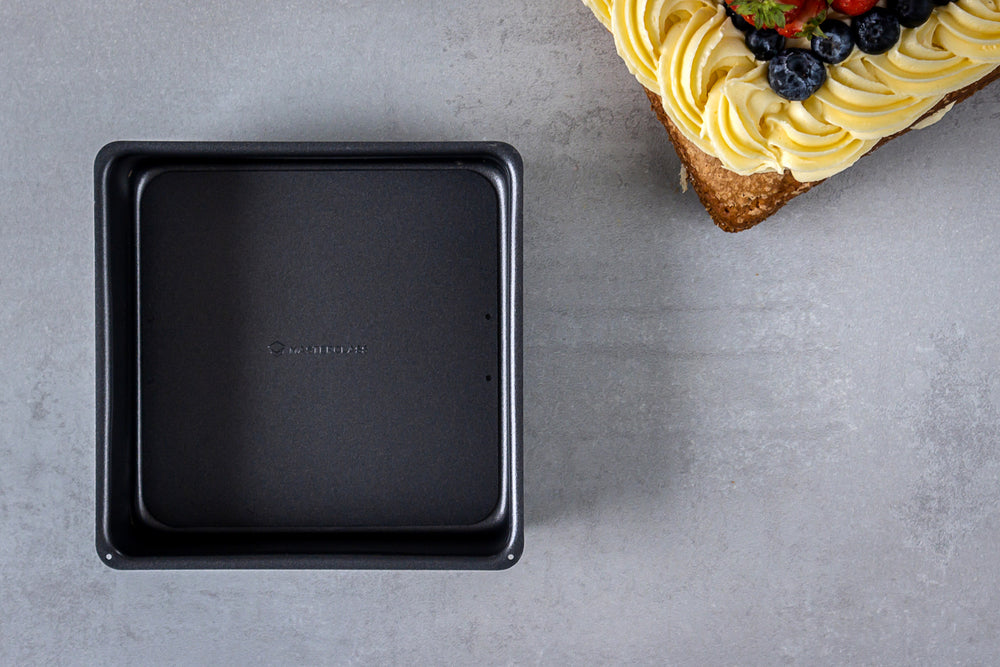 MasterClass Non-Stick Loose Base Deep Cake Pan, 20cm