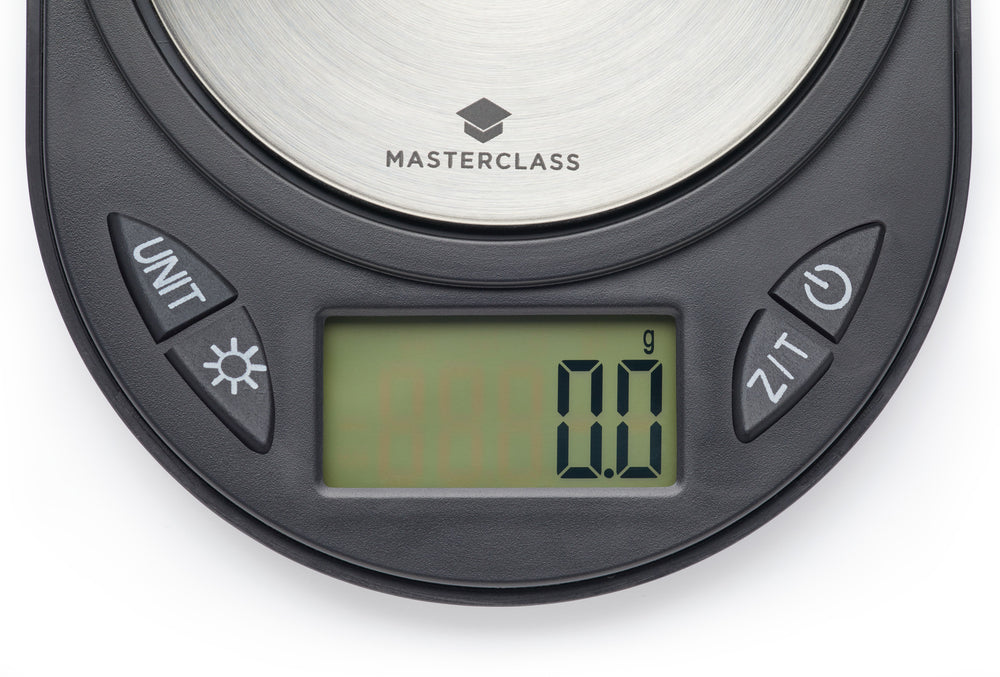 MasterClass Smart Space Electric Stainless Steel Kitchen Weighing Scales