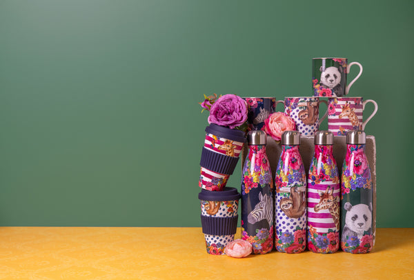 Mikasa Wild at Heart Giraffe Water Bottle, 500ml image 13