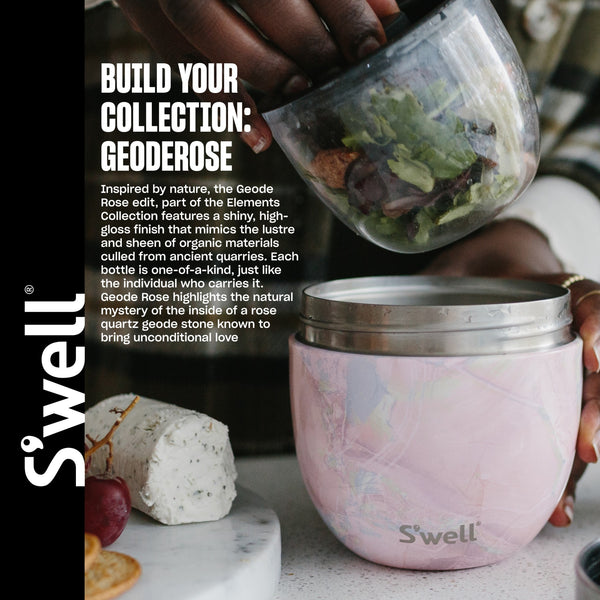 S'well Geode Rose Salad Bowl Kit, 1.9L image 9