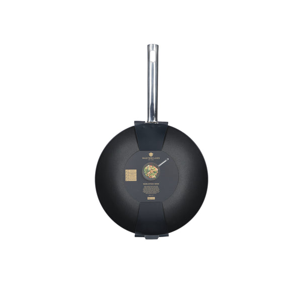 MasterClass Carbon Steel Wok, 30cm image 4