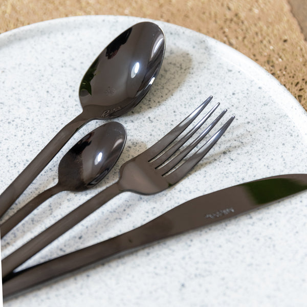 Mikasa Ciara Diseno 16 Piece Cutlery Set PVD Black image 9