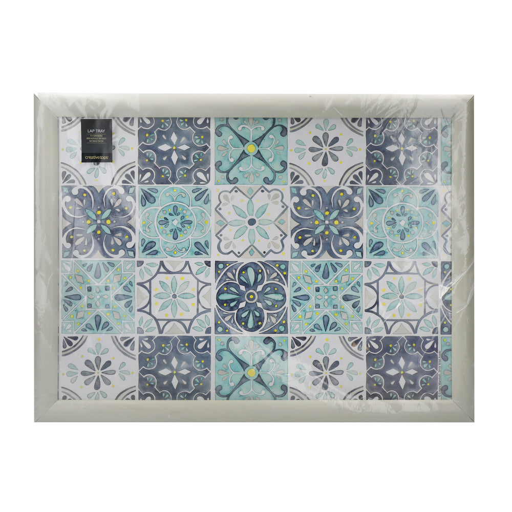 Creative Tops Green Tile Laptray