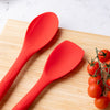 Colourworks Red Silicone Cooking Spoon with Measurement Markings image 6
