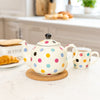 London Pottery Farmhouse 6 Cup Teapot Multi Spot