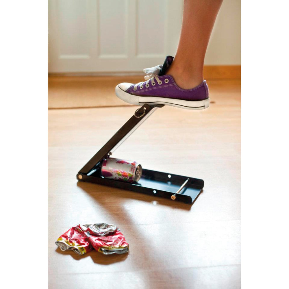 KitchenCraft Floor Standing Foot Operated Can Crusher