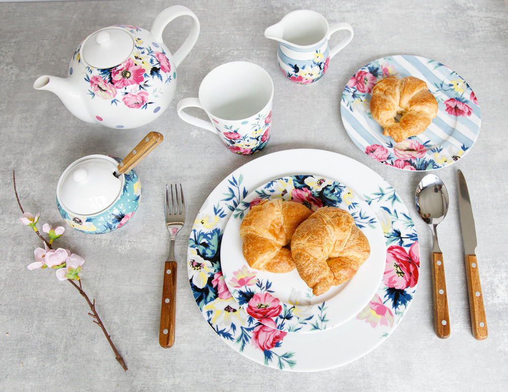 Mikasa Clovelly Porcelain 330ml Nautical Conical Mug