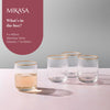 Mikasa Sorrento Ridged Crystal Tumbler Glasses, Set of 4, 400ml image 9