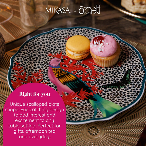 Mikasa x Sarah Arnett Porcelain Side Plate, Set of 4, 19cm image 10