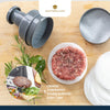 MasterClass Spring-Form Burger Maker with 100 Wax Discs image 10