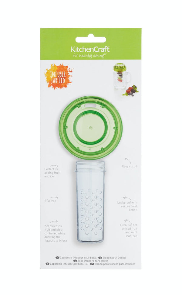 KitchenCraft Healthy Eating Plastic Fruit Infuser For Jars image 3