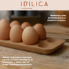 KitchenCraft Idilica Cork Egg Holder, 30 x 10cm image 10