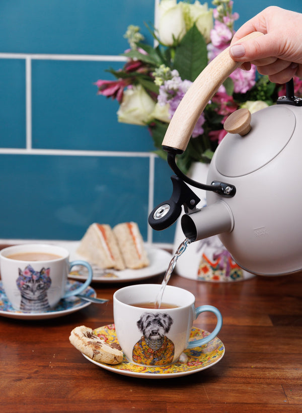 Mikasa x Tipperleyhill Teacups and Saucers, Set of 2, 240ml image 6