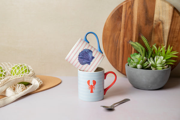 Mikasa Lobster Straight-Sided Porcelain Mug, 280ml image 4