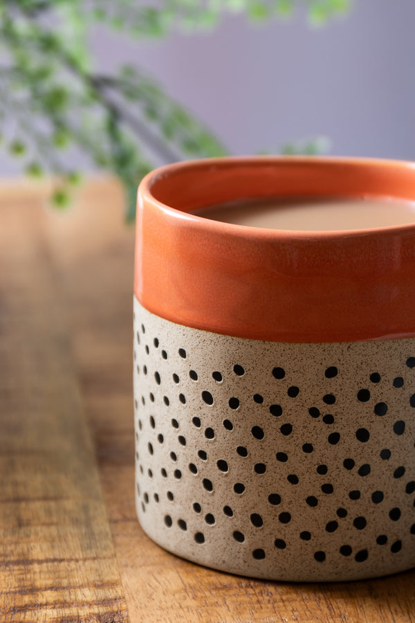 Mikasa Wax Resist Orange Glaze Mug, 390ML image 5