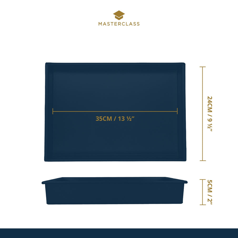 MasterClass Non-Stick Rectangular Deep Pan, 35cm x 24cm
