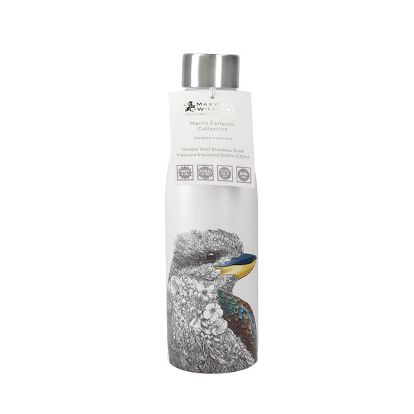 Maxwell & Williams Marini Ferlazzo 500ml Laughing Kookaburra Double Walled Insulated Bottle image 4