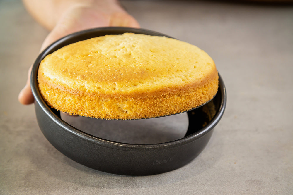 Set of 2 MasterClass Non-Stick 15cm Loose Base Sandwich Pans