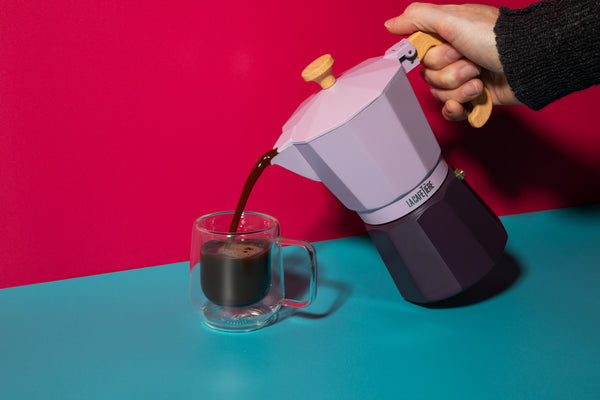 La Cafetière Espresso Pot 3 Cup, Purple image 6