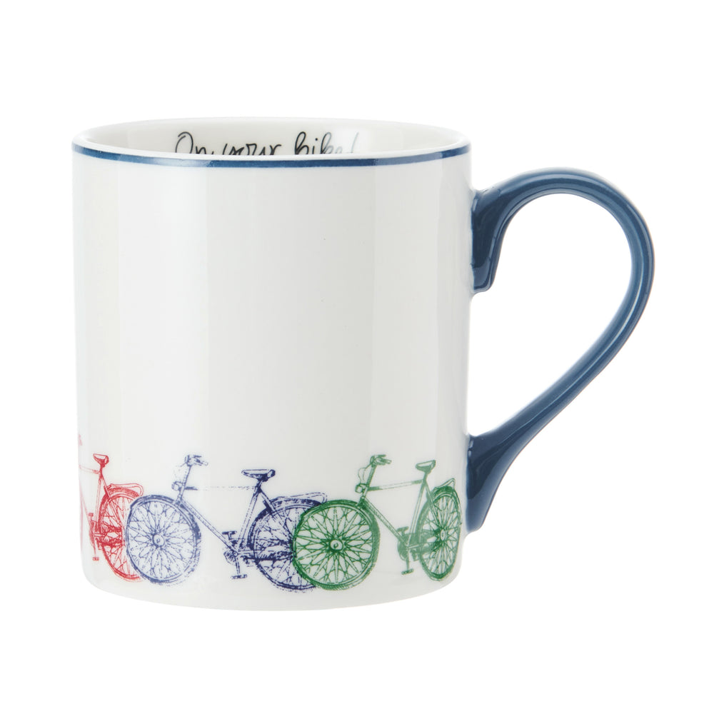 Mikasa Bike Straight-Sided Porcelain Mug, 280ml image 1